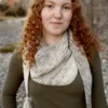 Arlet Shawl HC57| Lisa F Knitting Pattern 4 ply