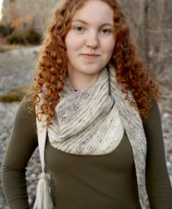 Arlet Shawl HC57| Lisa F Knitting Pattern 4 ply