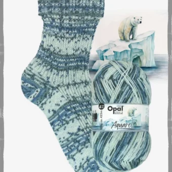opal watercolour (aquarell) 4 ply sock | 100g ball 11530 solar power