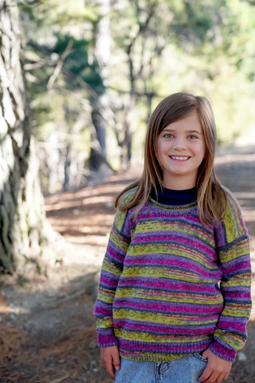 Lyric Sweater LF57| Lisa F Knitting Pattern 6 Ply - Image 2
