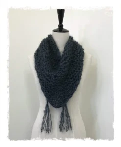 Soft & Lofty 12 ply Mohair Scarf |Kiwi Stitch & Knit Co pattern