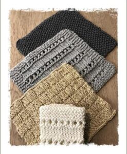 Cotton Washcloths 8 ply|Kiwi Stitch & Knit Co pattern