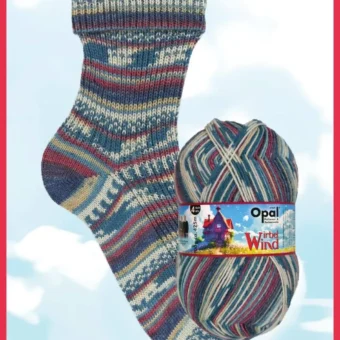 opal whirbelwind 4 ply sock | 100g ball 11470 dancing leaves