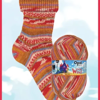 opal whirbelwind 4 ply sock | 100g ball 11470 dancing leaves