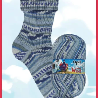 opal whirbelwind 4 ply sock | 100g ball 11470 dancing leaves