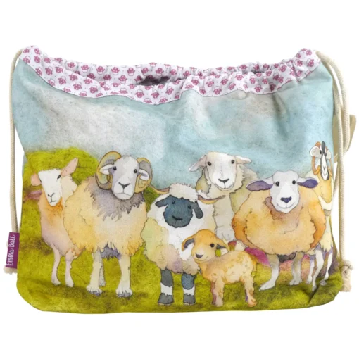 emma ball | crochet motifs drawstring bag (copy)