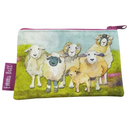 emma ball | felted sheep purse