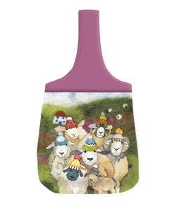emma ball | happy sheep wrist bag