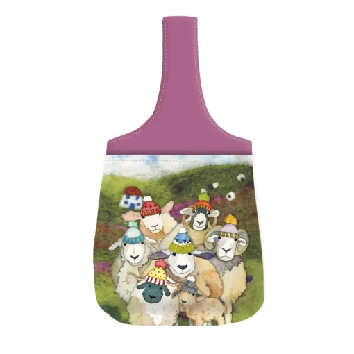 emma ball | happy sheep wrist bag