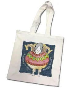 emma ball | woolly bears "bear with me" canvas bag (copy)