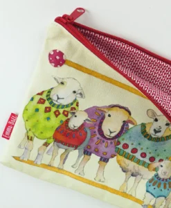 emma ball | sheep in sweaters long project bag (copy)