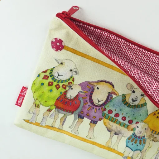 emma ball | sheep in sweaters long project bag (copy)