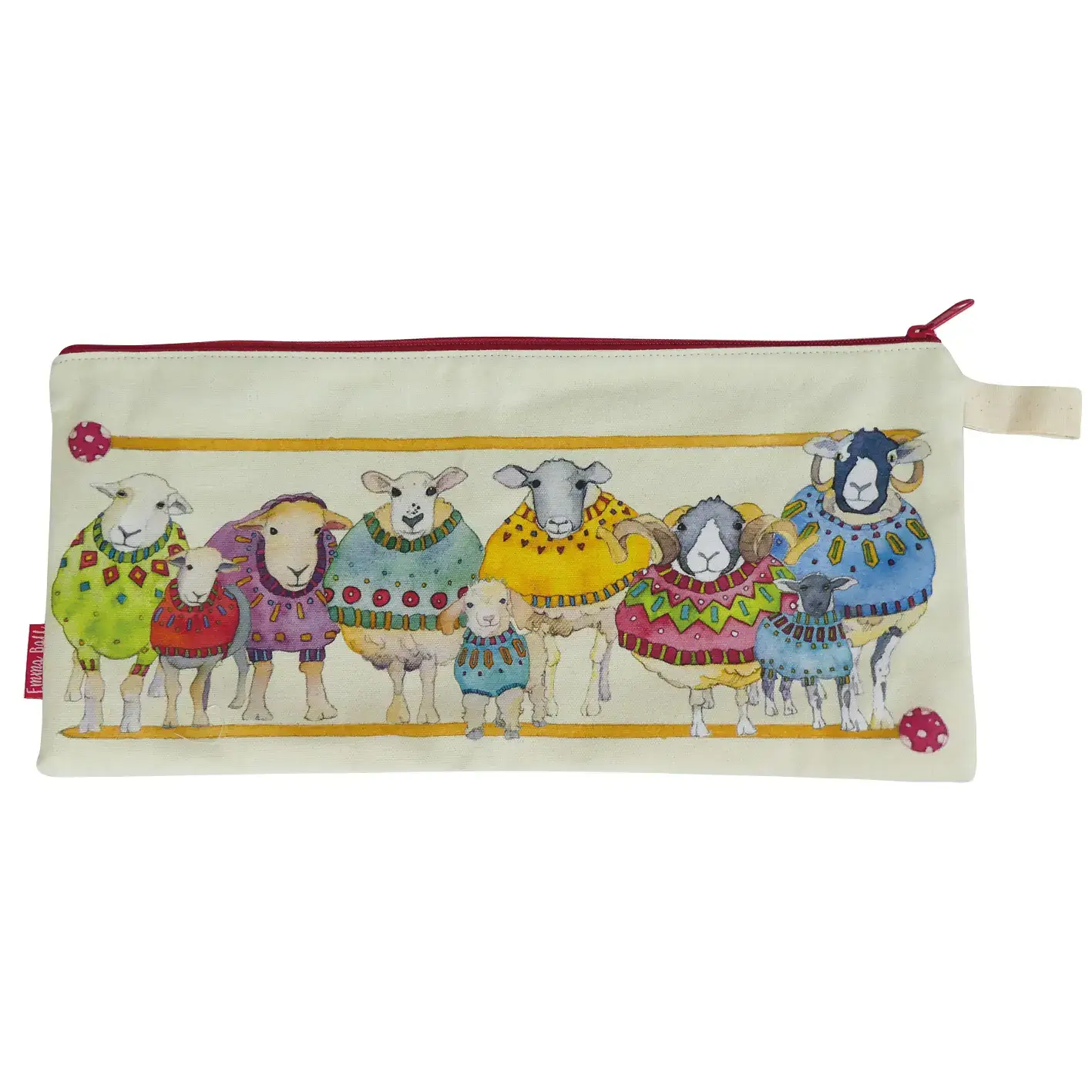 emma ball | sheep in sweaters long project bag (copy)