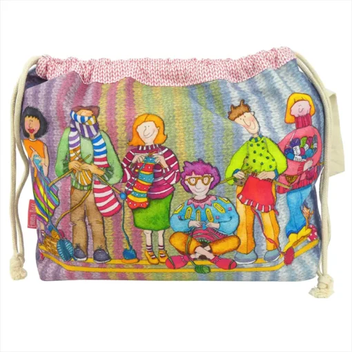 emma ball | janie crow mystical lanterns drawstring bag (copy)