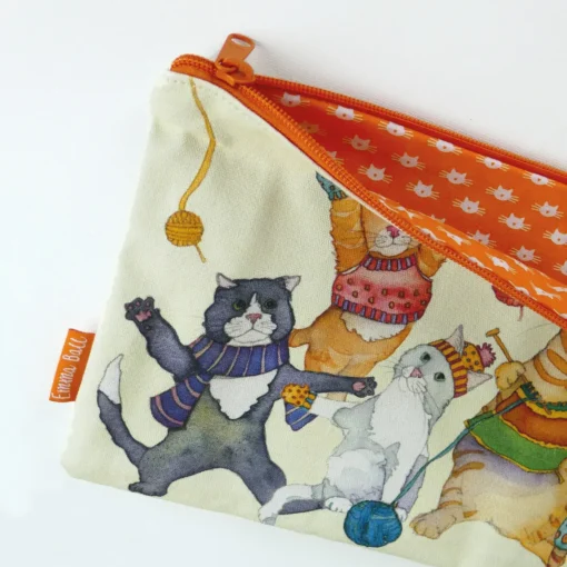 emma ball | sheep in sweaters long project bag (copy)