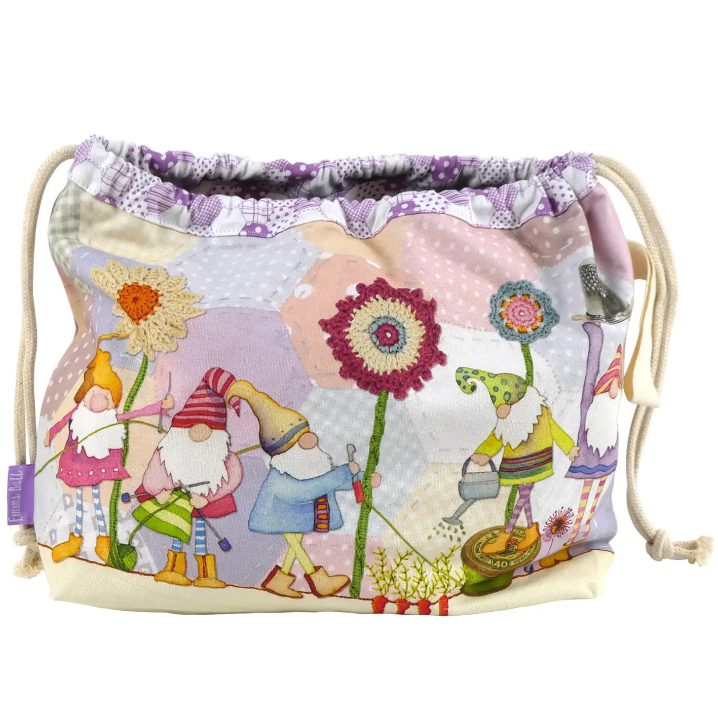 emma ball | butterflies drawstring bag (copy)
