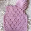 bryn vest & hat lf66 | lisa f knitting pattern dk (copy)