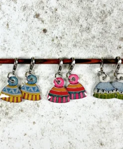 emma ball | socks crochet stitch markers (copy)