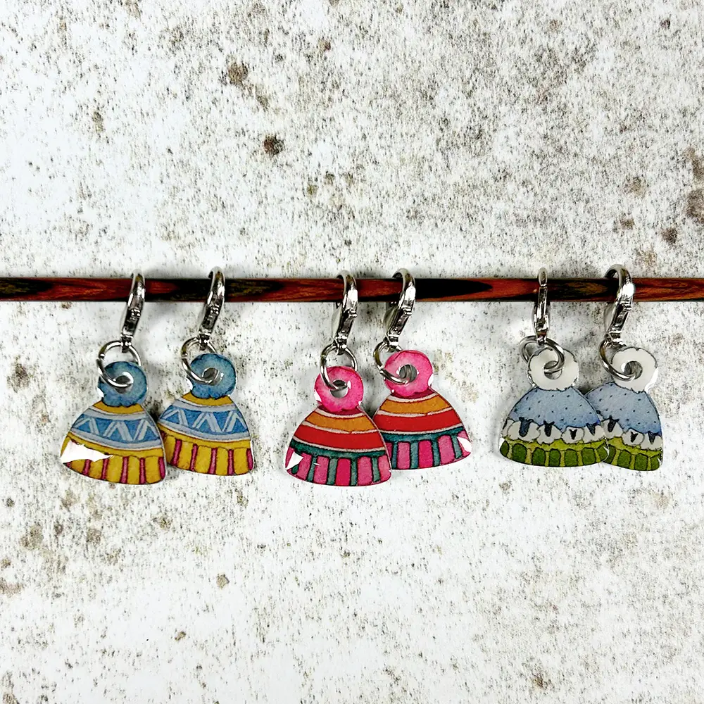 emma ball | socks crochet stitch markers (copy)