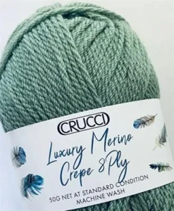 crucci luxury crepe merino 8 ply 50g| 100% merino