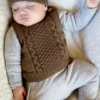 noa vest and hat bc147 | lisa f knitting pattern 4 ply (copy)