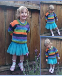 sparklers chunky self striping acrylic | 200g