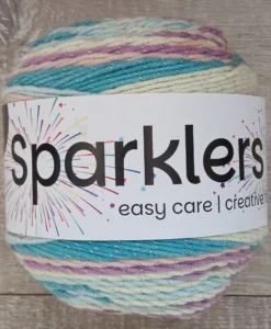 sparklers chunky self striping acrylic | 200g