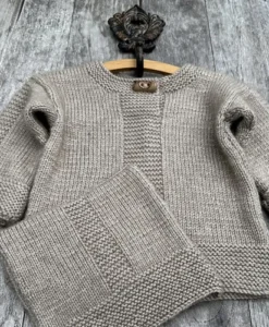 jessie jacket & hat 8 ply| kiwi stitch co knitting pattern (copy)