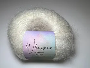 whisper mohair silk | dk/8 ply