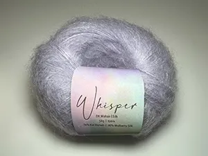 whisper mohair silk | dk/8 ply