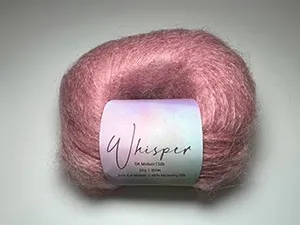 whisper mohair silk | dk/8 ply