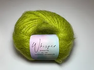 whisper mohair silk | dk/8 ply