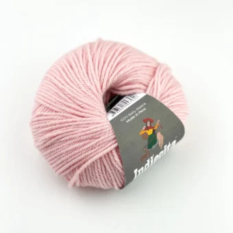 alpaca yarns indiecita easy wash 8ply | baby alpaca pale pink za8540