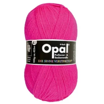 opal uni 4 ply sock | 100g ball 2010 neon pink