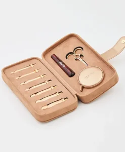 knitpro oasis rose gold interchangeable crochet hook set chunky