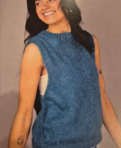 blousy jumper & cardigan pattern whisper 8 ply mohair| knitting pattern 1418 (copy)