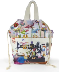 emma ball | happy sheep large bucket bag