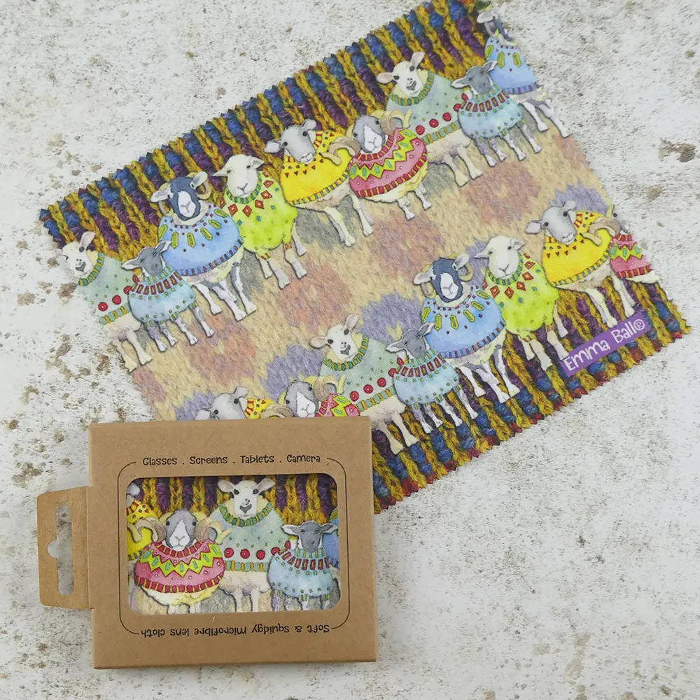 emma ball | woolly bear lens cloth (copy)