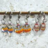 emma ball | stripey sheep stitch markers (copy)