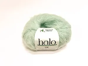halo brushed baby alpaca | dk/8 ply granite 1060