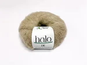 halo brushed baby alpaca | dk/8 ply granite 1060
