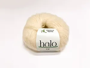 halo brushed baby alpaca | dk/8 ply granite 1060