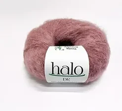 halo brushed baby alpaca | dk/8 ply granite 1060