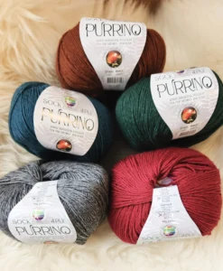purrino 4 ply merino/possum/nylon sock yarn | 40g
