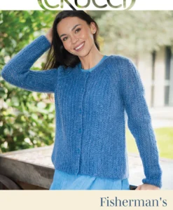 nimbus mohair wrap | crucci knitting pattern 2402 (copy)