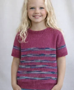 p444 vest with yoke | knitting pattern