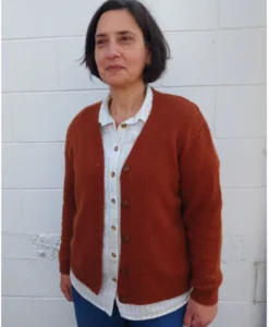 4 ply womens v neck cardigan | knitting pattern p