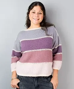 beanie & scarf halo 8 ply brushed alpaca knitting pattern 3301 (copy)