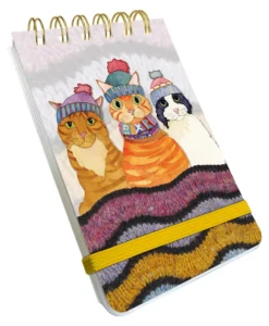 emma ball | cats in hats spiral pad