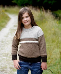 popcorn sweater lf56| lisa f knitting pattern dk (copy)